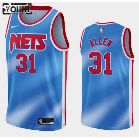Maillot Basket Brooklyn Nets Jarrett Allen 31 2020-21 Nike Hardwood Classics Swingman - Enfant